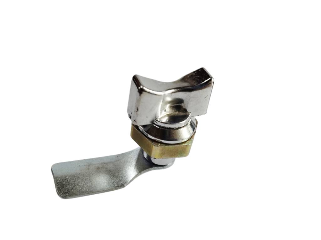 قفل دستگیره سرخود پروانه ای abs تمام کرم رنگ  برند : abs بسته زبانه سایز : کوتاه